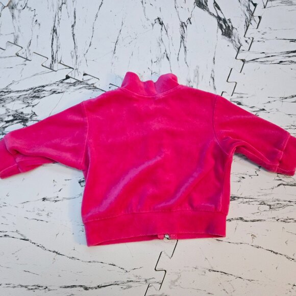 3 For 10 ✨️😍 VINTAGE 1990s Please Mum Velvet Fleece Zip Up size 12 months - Picture 5 of 5